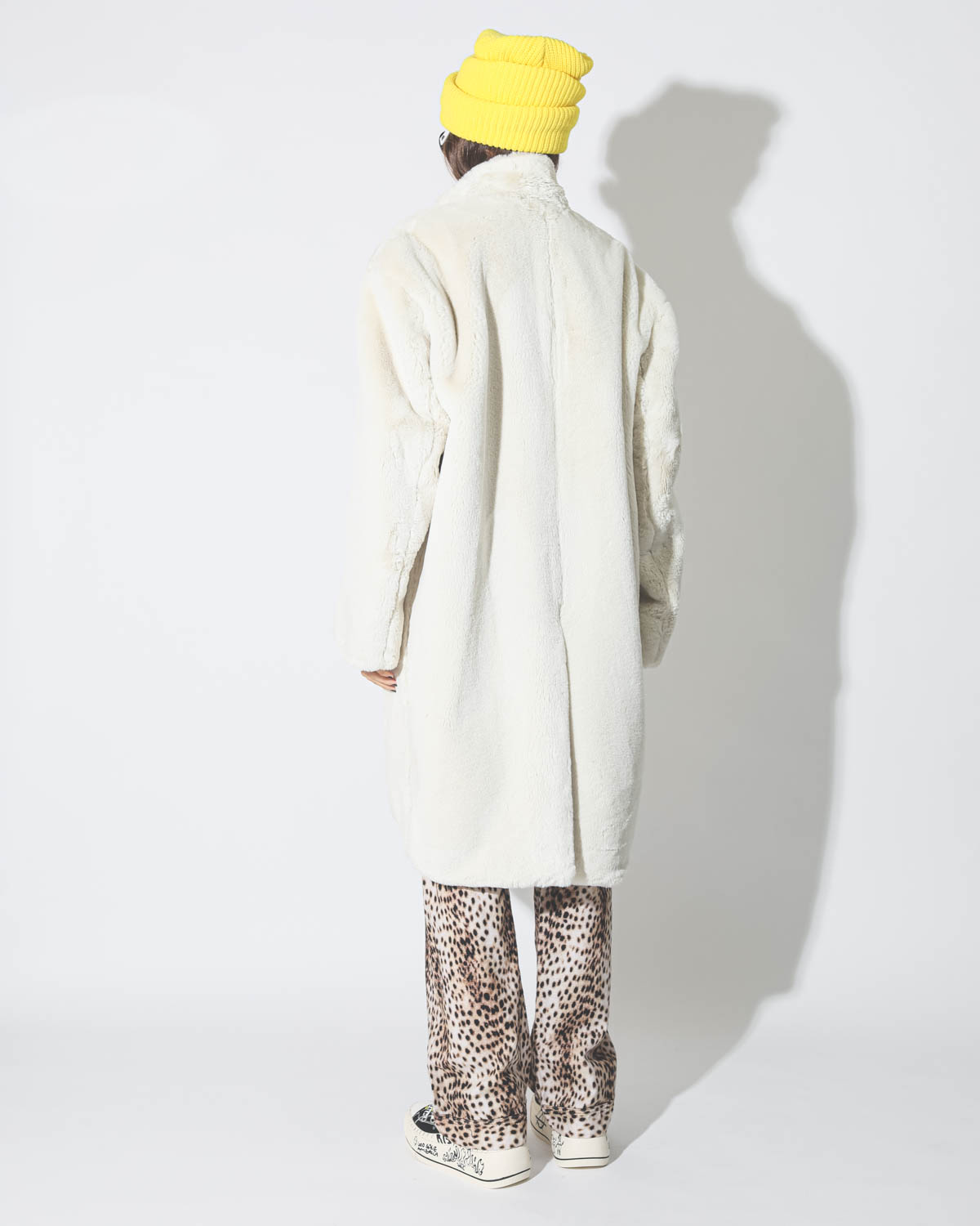 Manteau Teddy Bear R13 Denim &eacute;cru.