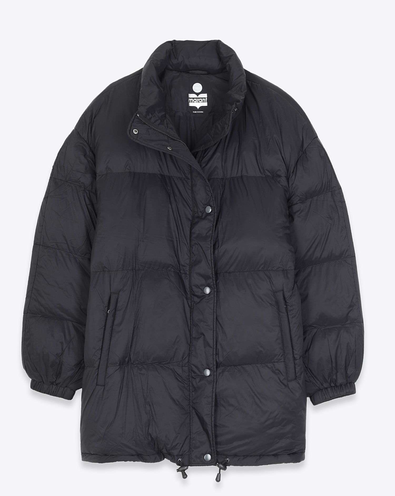 Manteau Dilys Isabel Marant Etoile noir.
