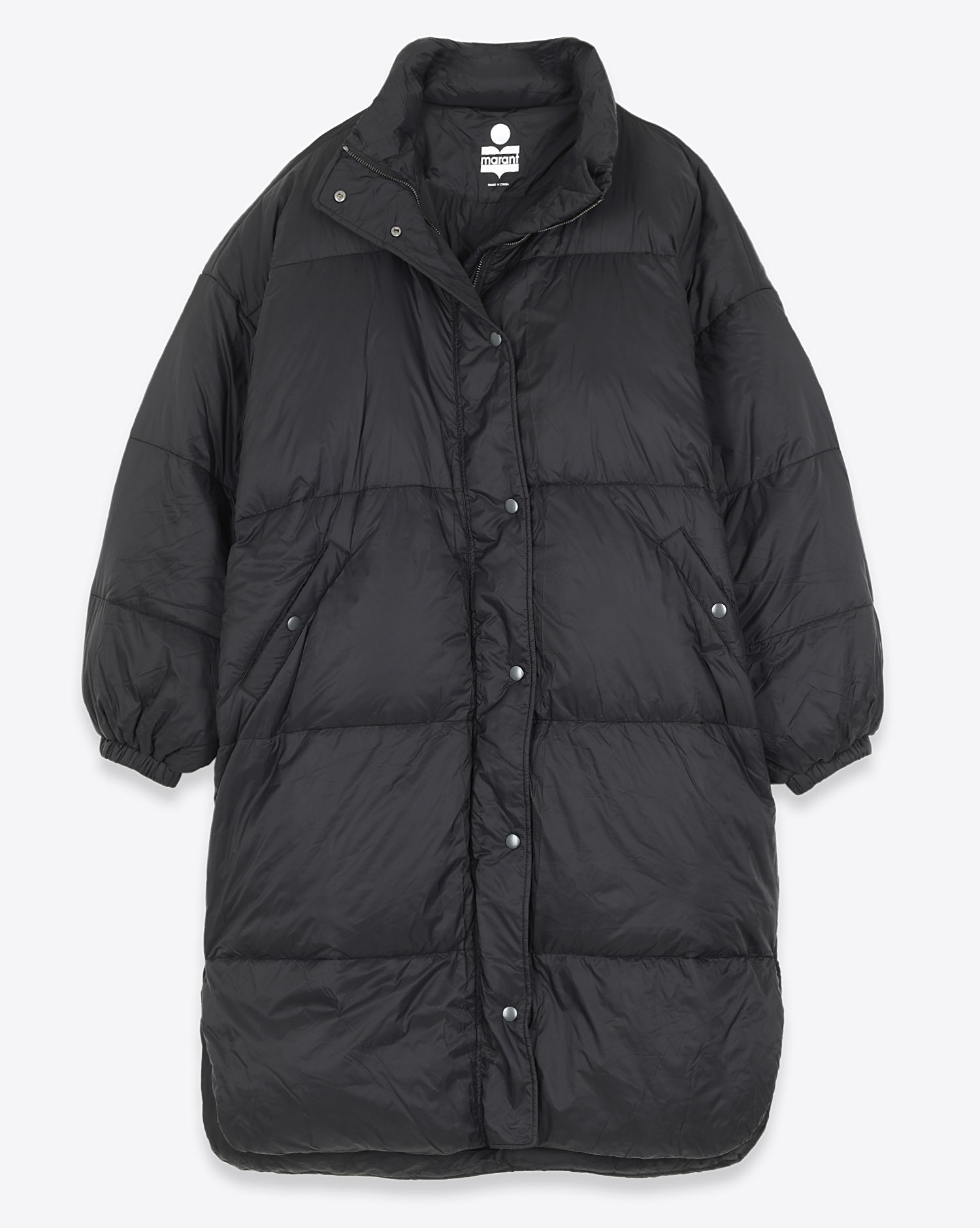 Manteau Driesta Isabel Marant Etoile noir.
