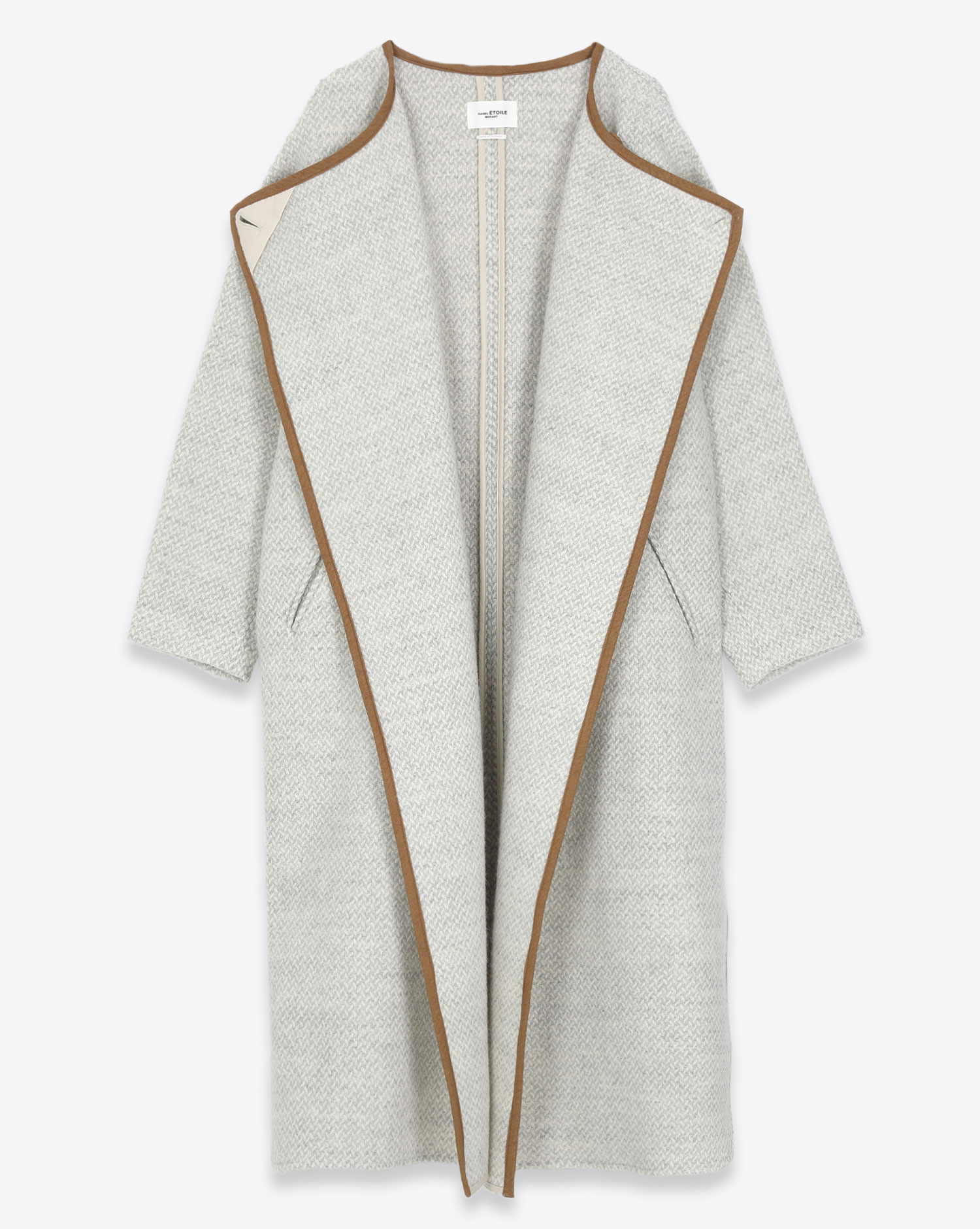 Manteau Jolni Isabel Marant Etoile beige. 
