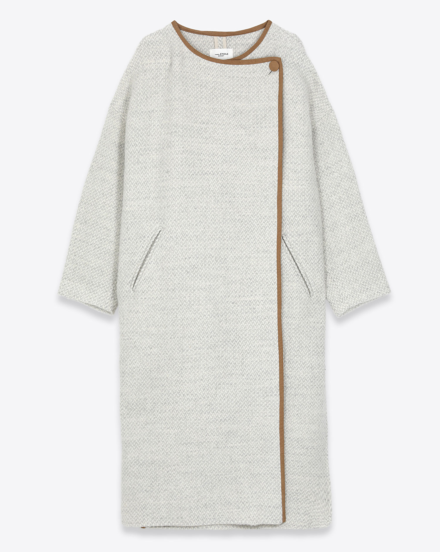 Manteau Jolni Isabel Marant Etoile beige. 
