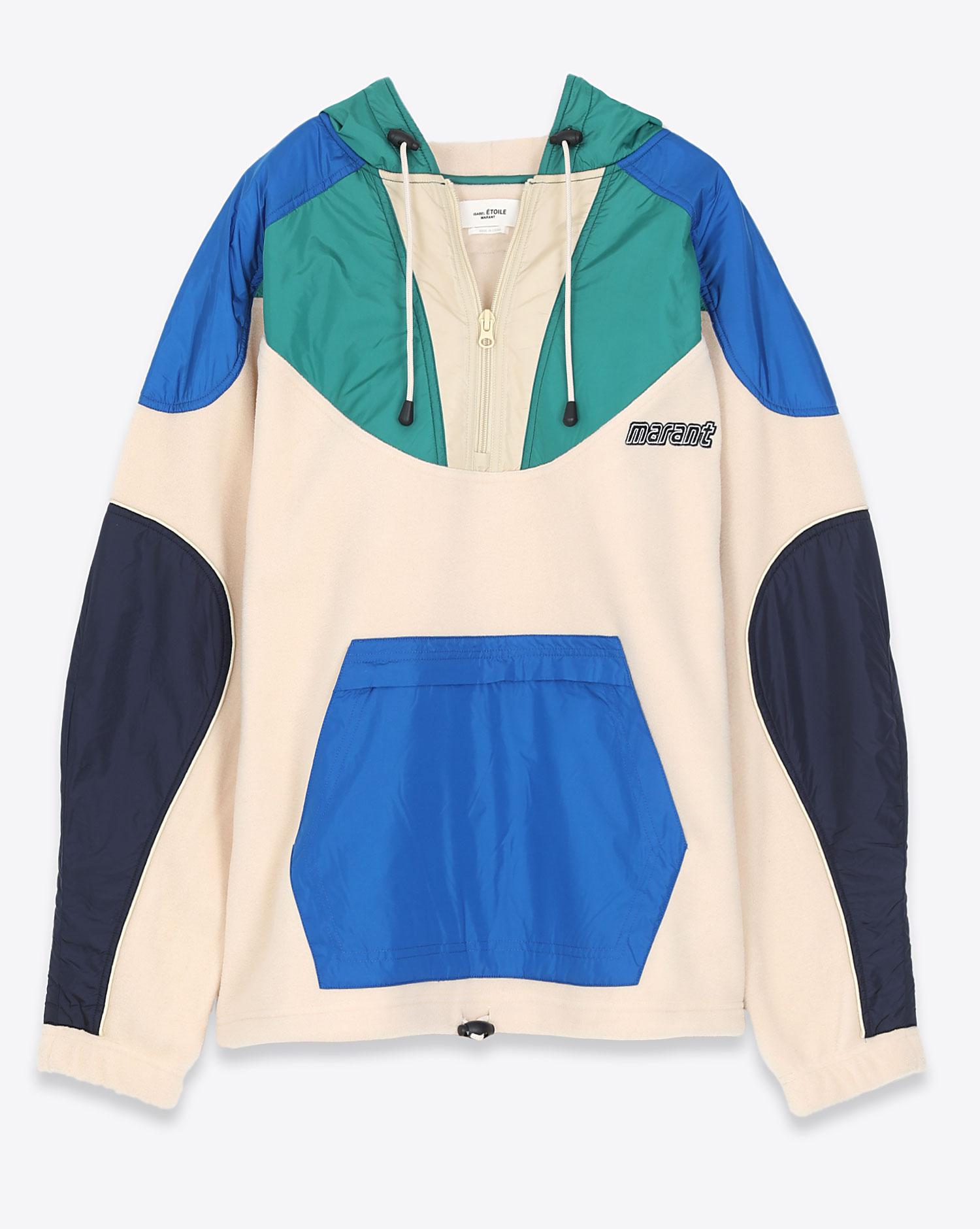 Manteau Mantsy Isabel Marant Etoile bleu. 
