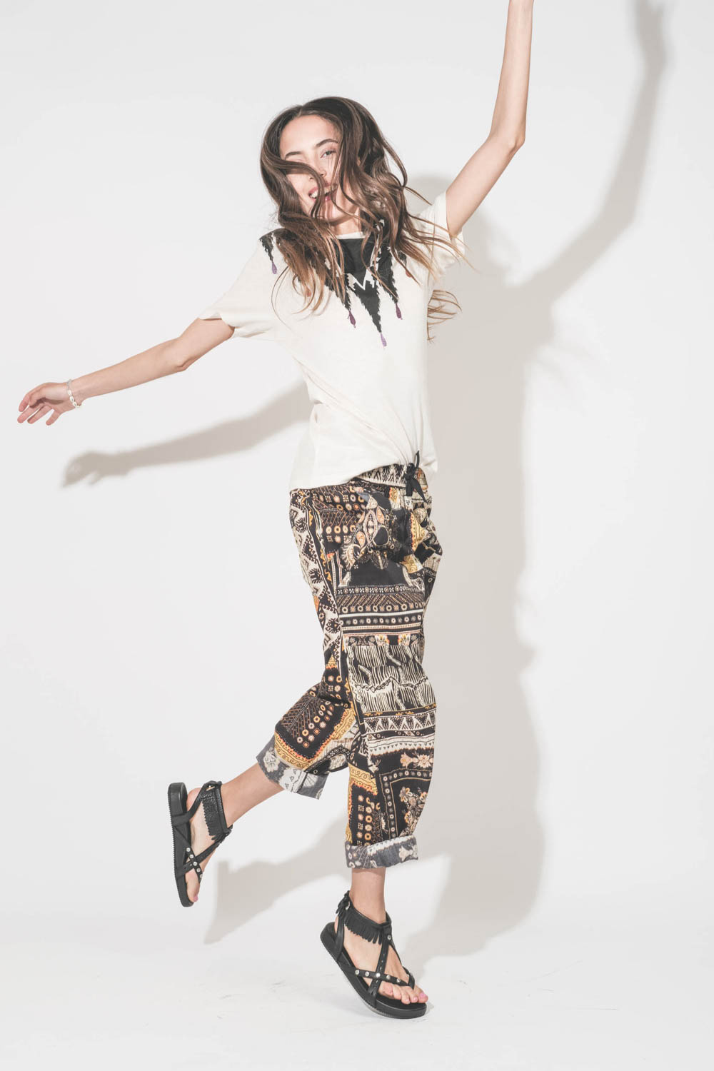 Image du produit Isabel Marant Etoile Pantalon Fedora – Noir Ochre - 5
