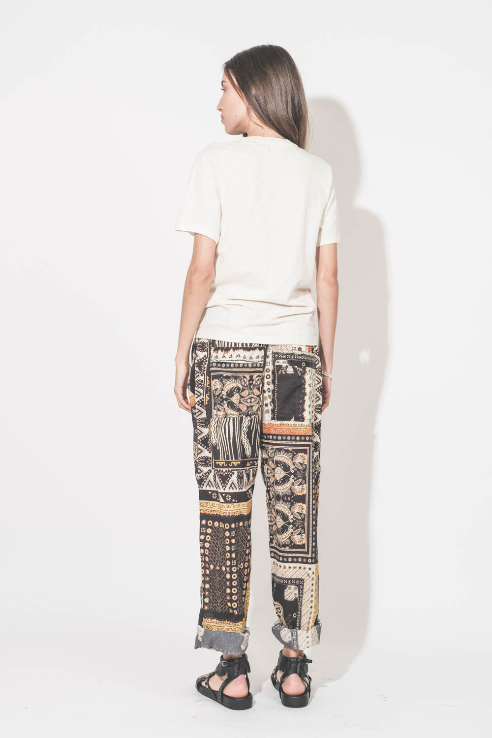 Image du produit Isabel Marant Etoile Pantalon Fedora – Noir Ochre - 8