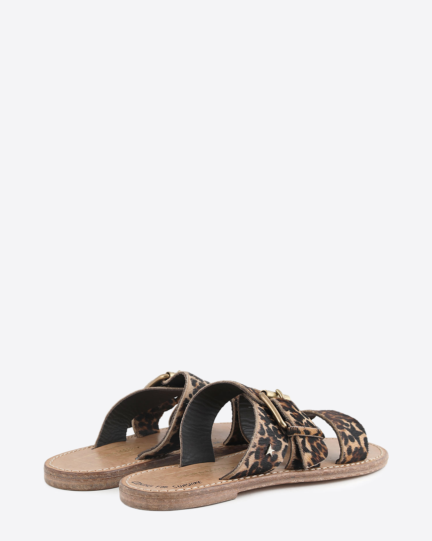 Sandales Margaret  imprimées léopard  Golden Goose 