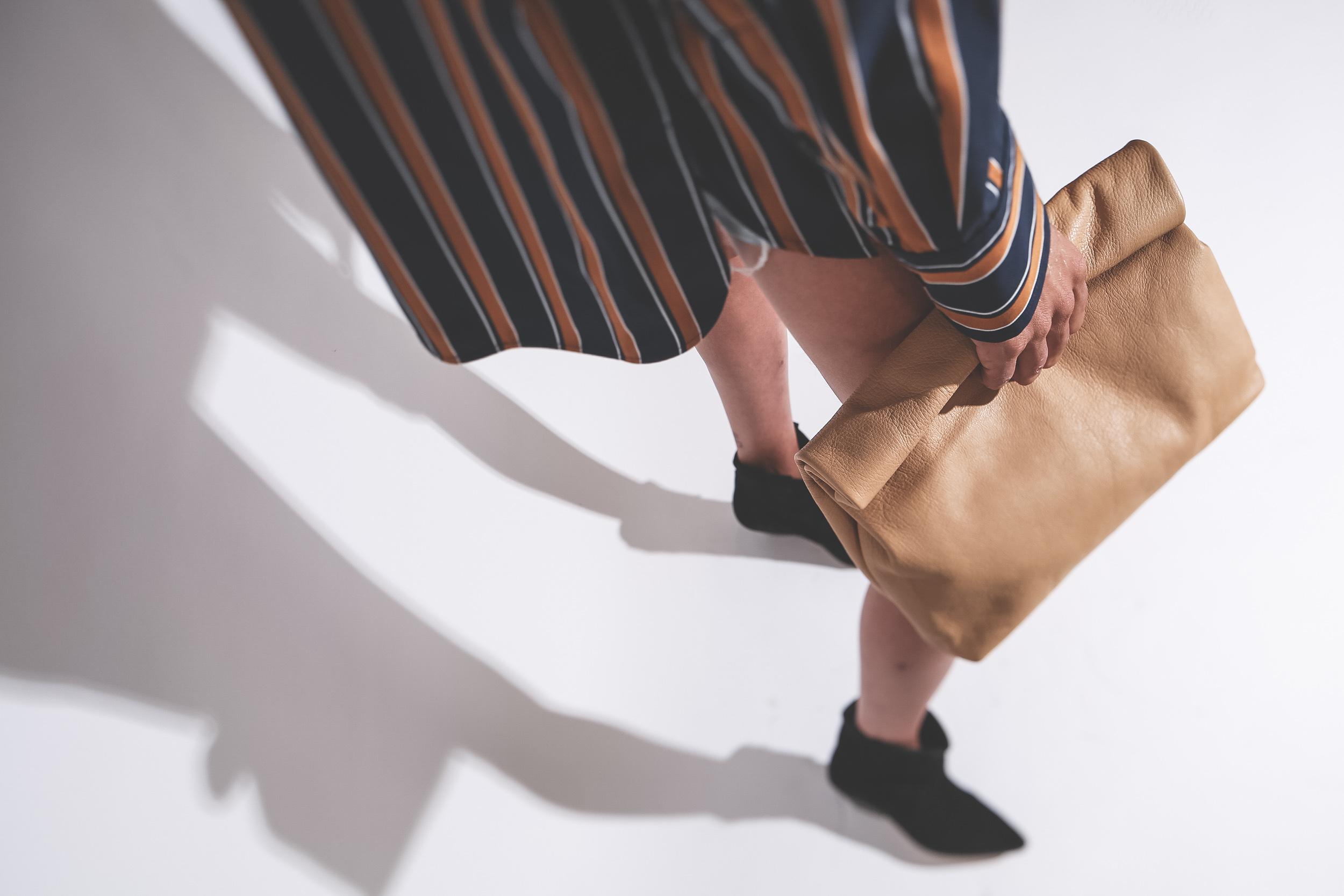 Marie Turnor Lunch Clutch - Camel  