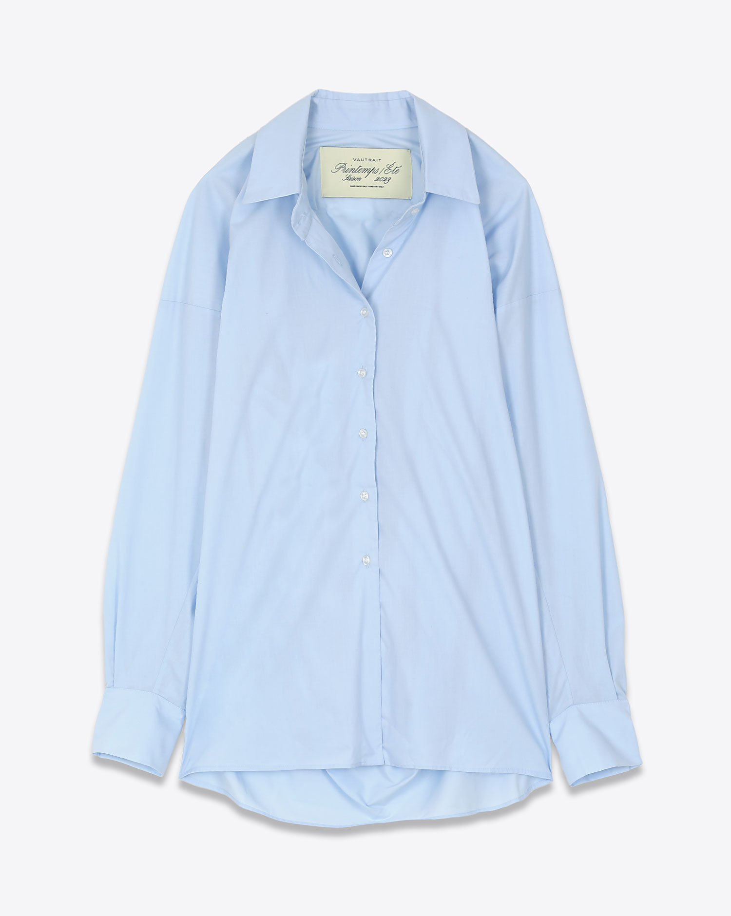 Chemise Vautrait Marina bleue