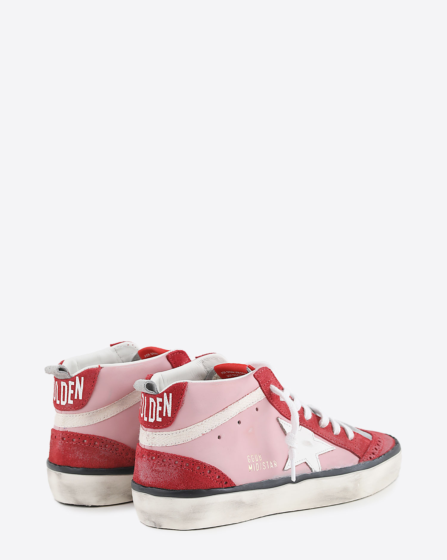 Sneakers Golden Goose  Mid Star Pink Red White 82182 