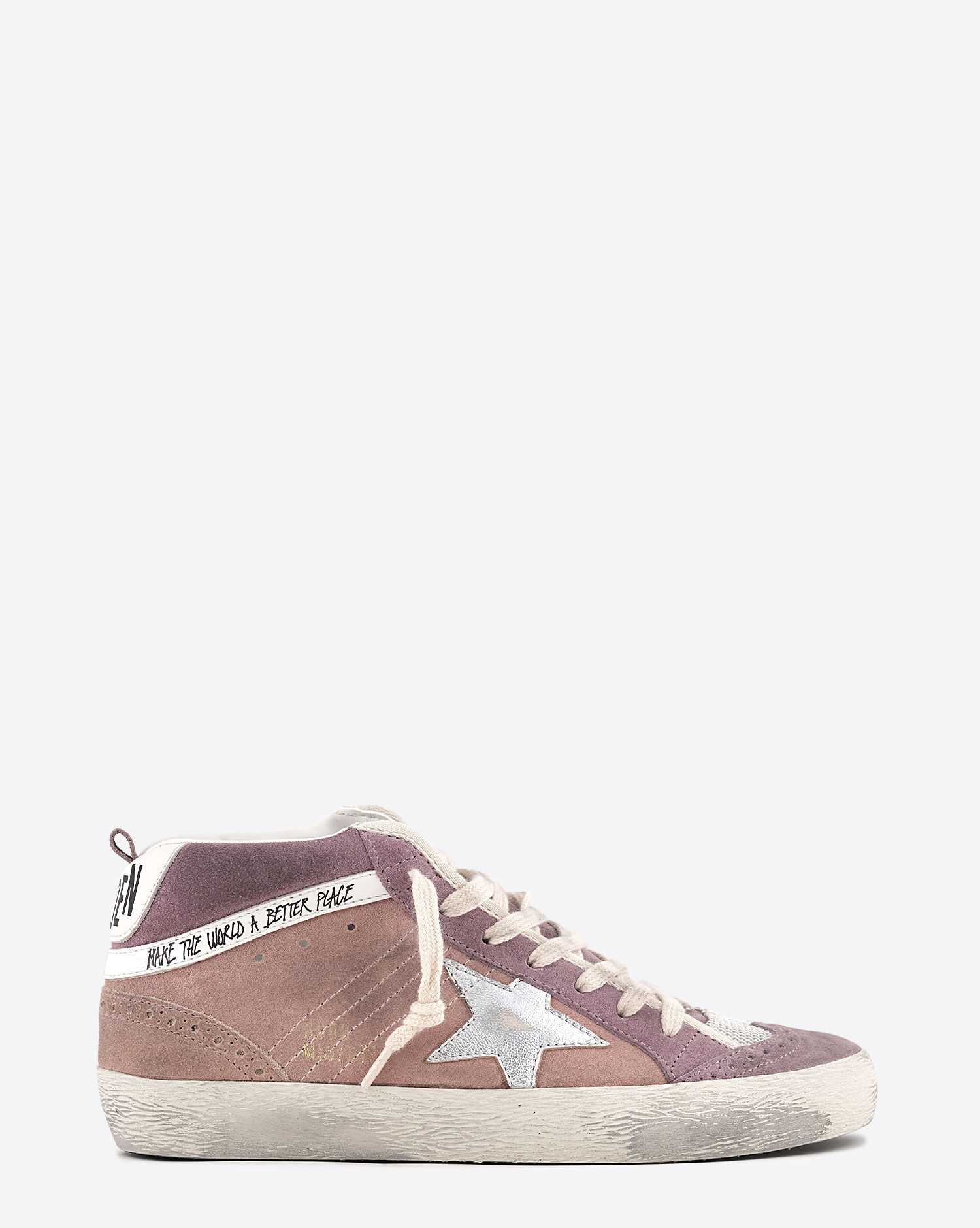 Golden Goose Femme Sneakers Mid Star Mauve Rose Milk 82717