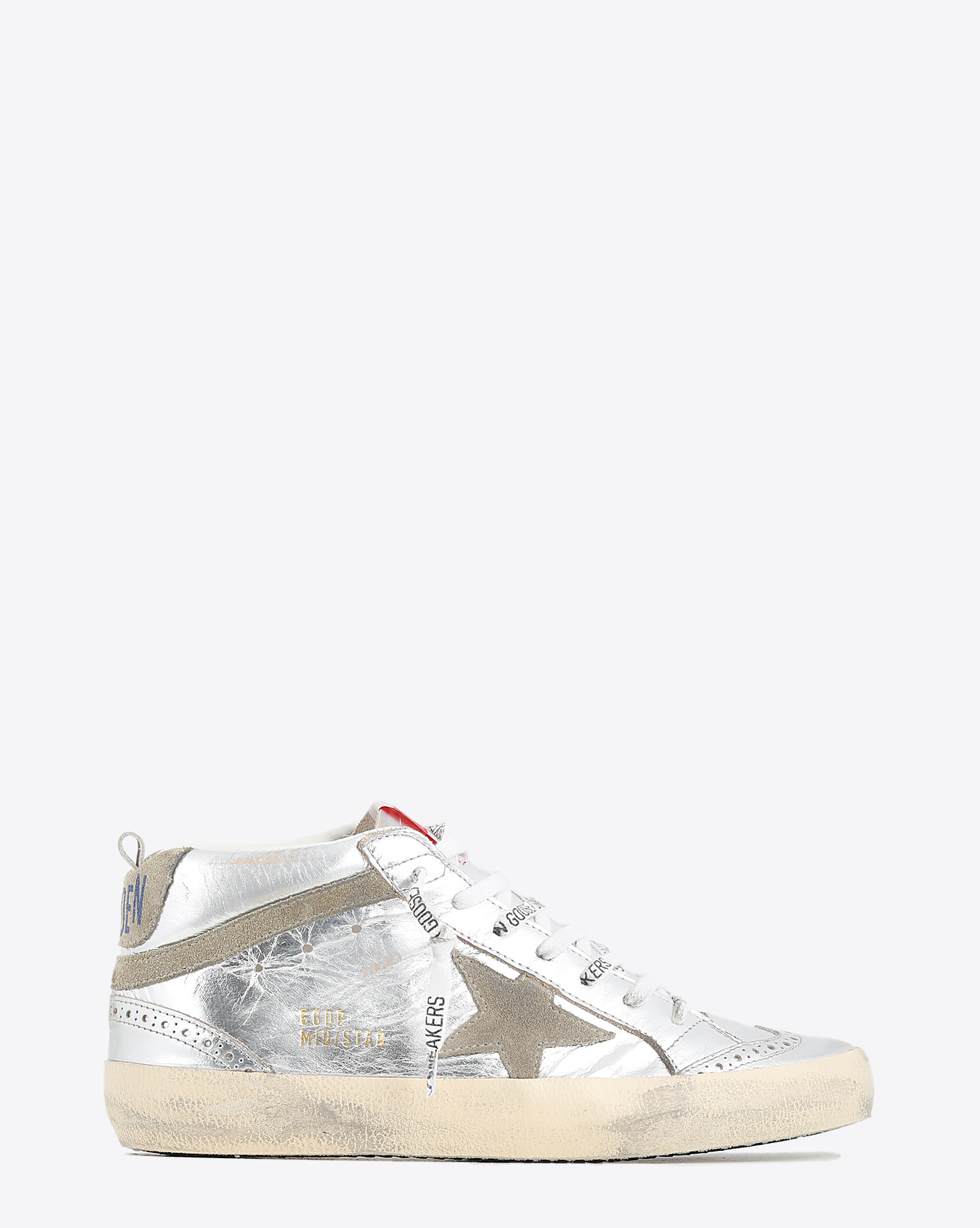 Sneakers Mid Star Golden Goose. Profil.