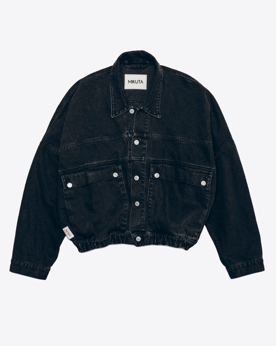 Image du produit Mikuta Veste en Jean &ndash; Noir - 5