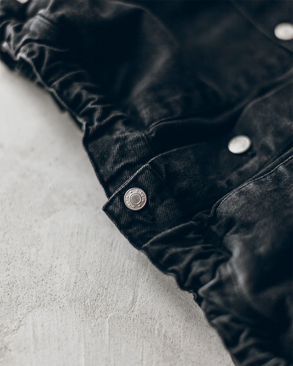 Image du produit Mikuta Veste en Jean &ndash; Noir - 8