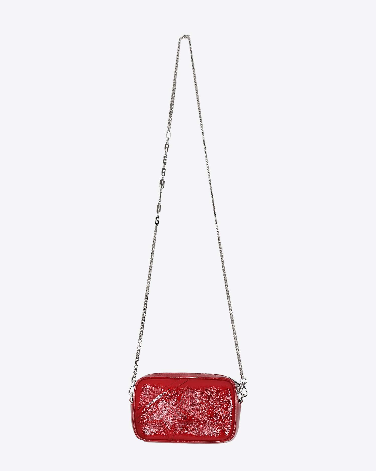 Sac Mini Star Golden Goose rouge 