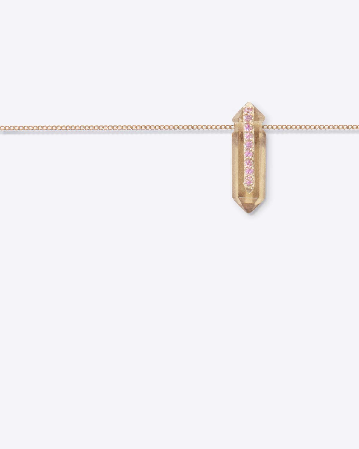 Image du produit Pascale Monvoisin Collier Moon N°1 – Honey Quartz