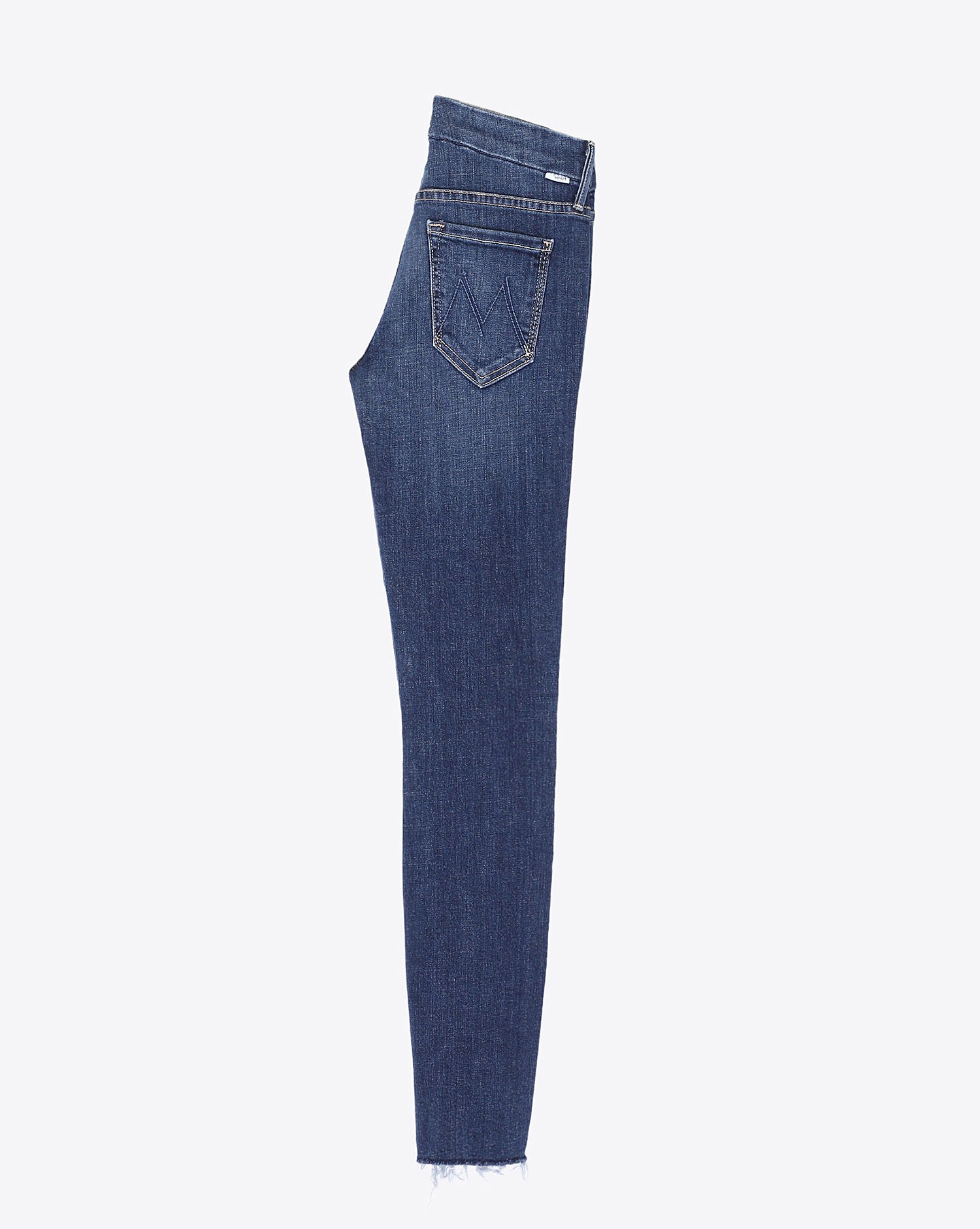 Mother Denim Looker Ankle Fray  Girl Cruch 