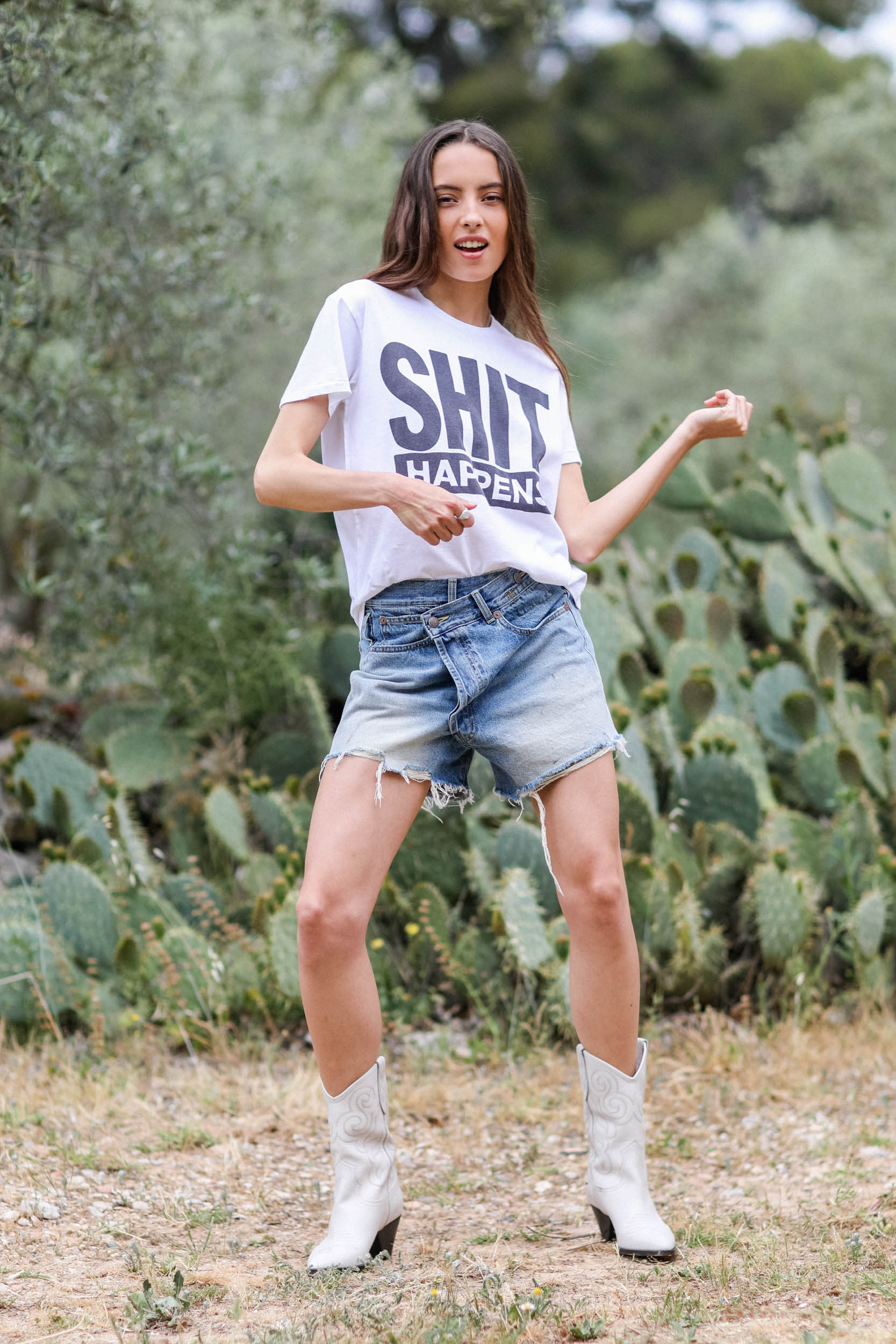 R13 Denim Short Crossover Turner Blue