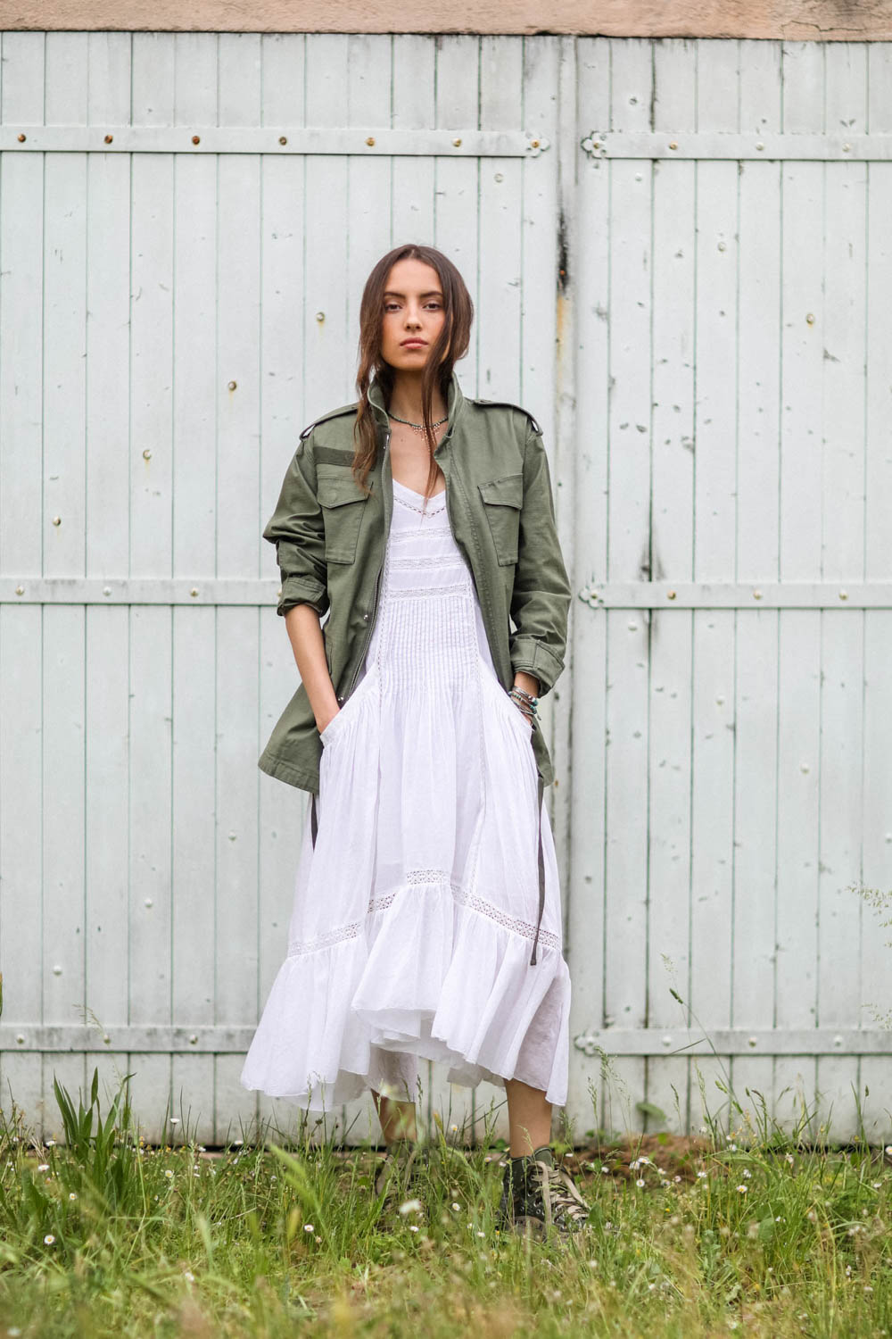 Image du produit Vis Ā Vis M65 Field Jacket – Olive - 3