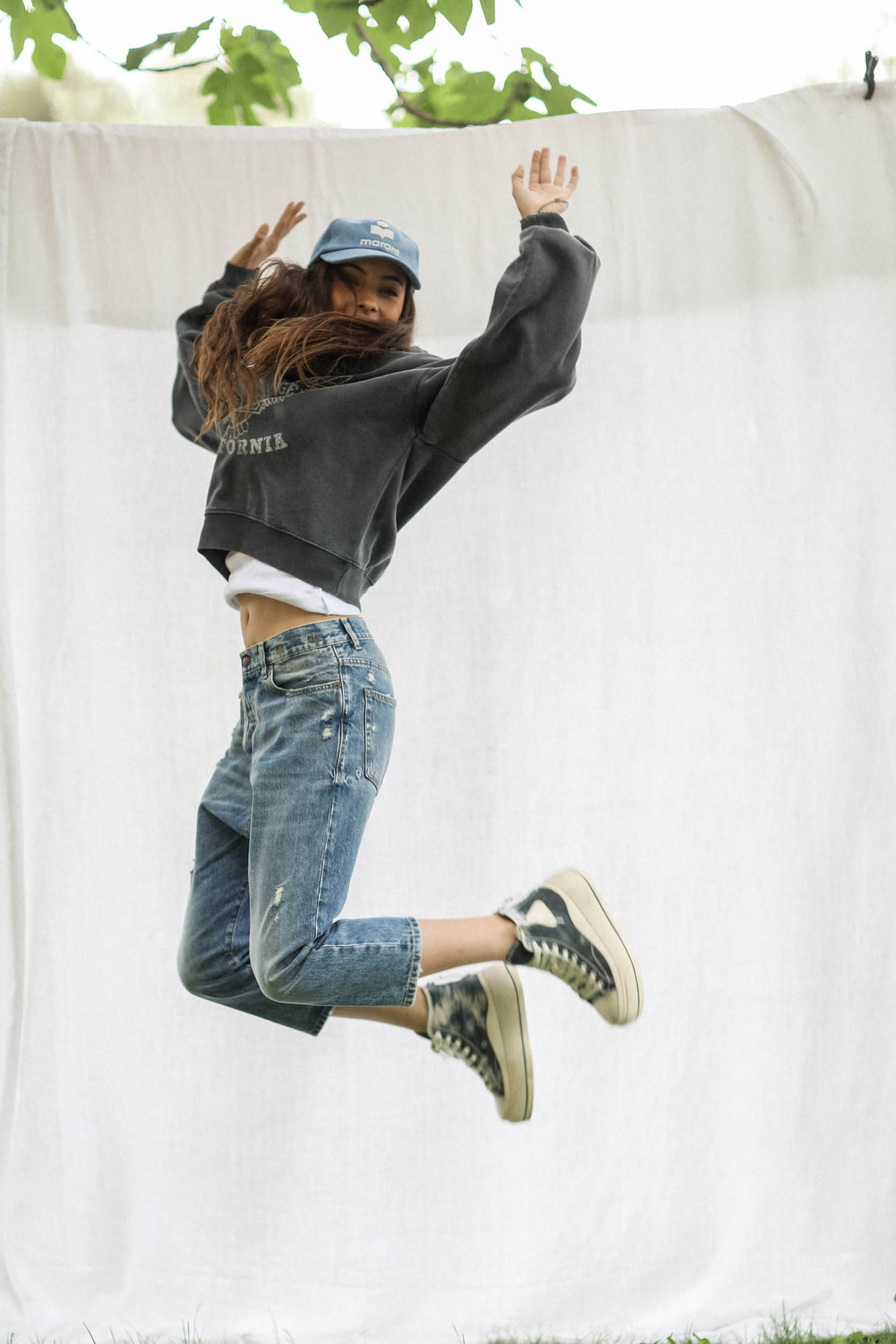 R13 tailored sales drop denim