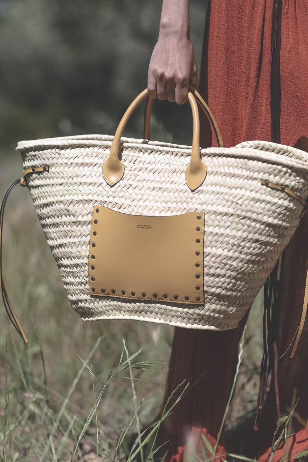 Sac osier et best sale cuir