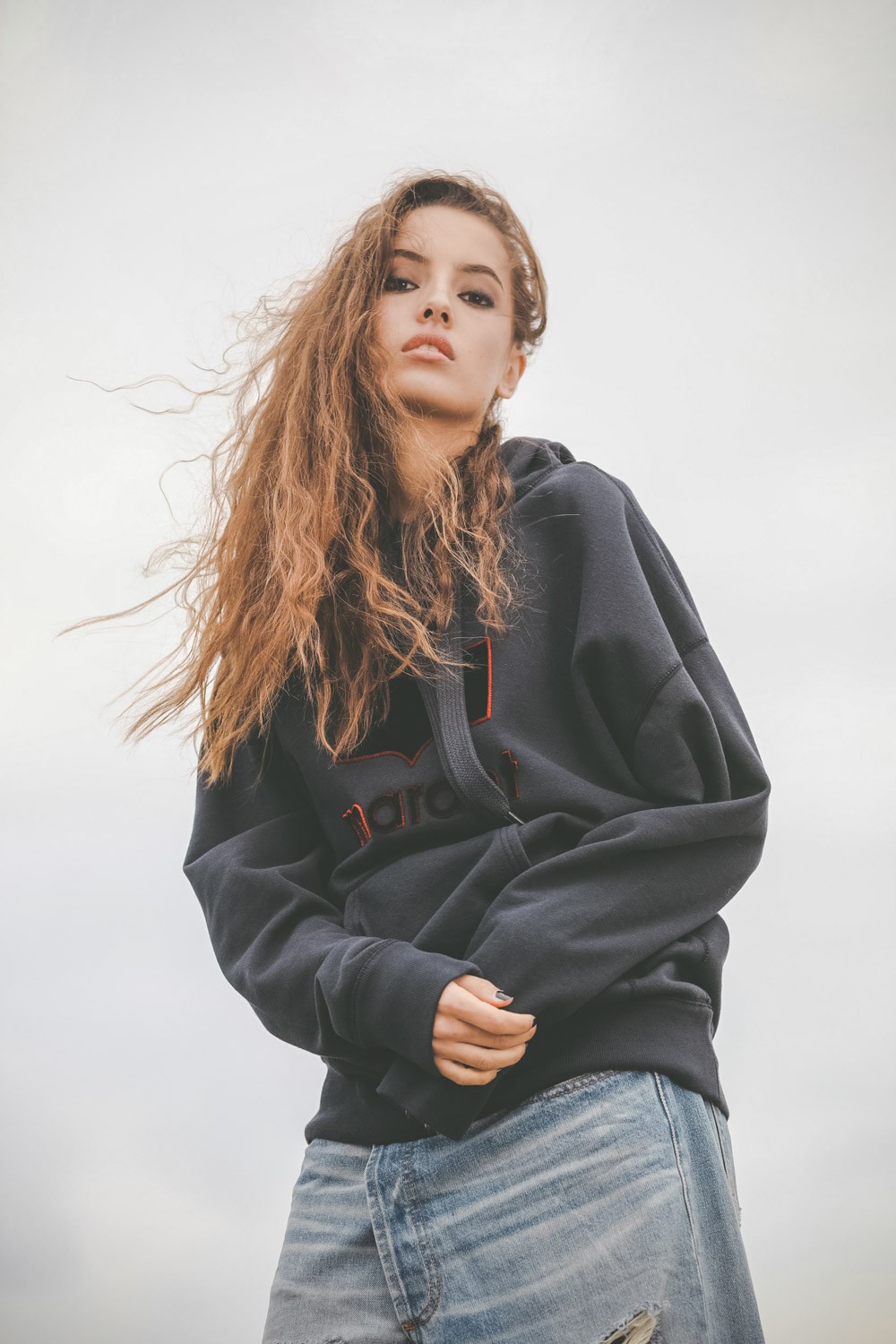 Image du produit Isabel Marant Etoile Sweatshirt MANSEL - Faded Black H20 - 3