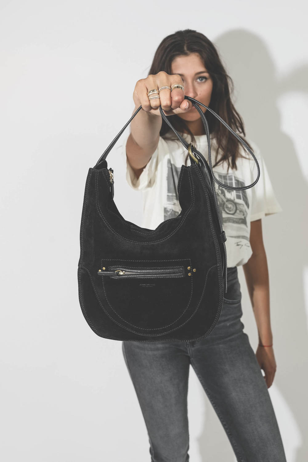 Sac noir daim 2025