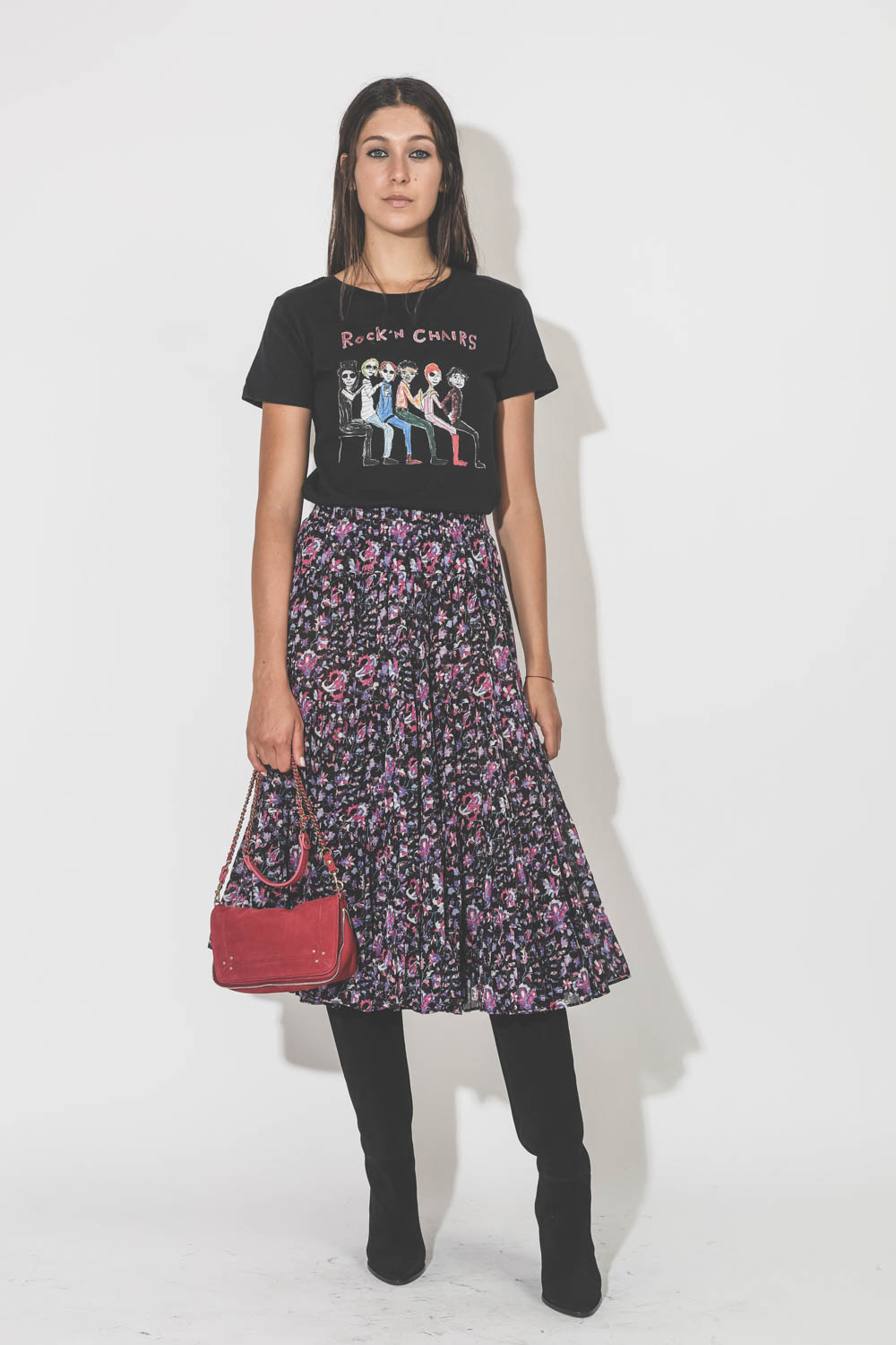 Unfortunate Portrait Rock n Chairs Tee Black
