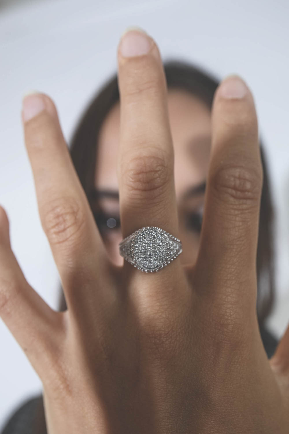 Bague Argent et Diamant