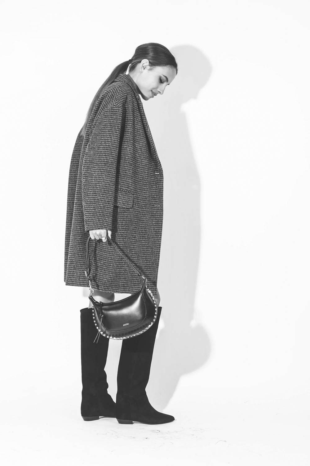 Isabel Marant Etoile Manteau Limiza – Gris