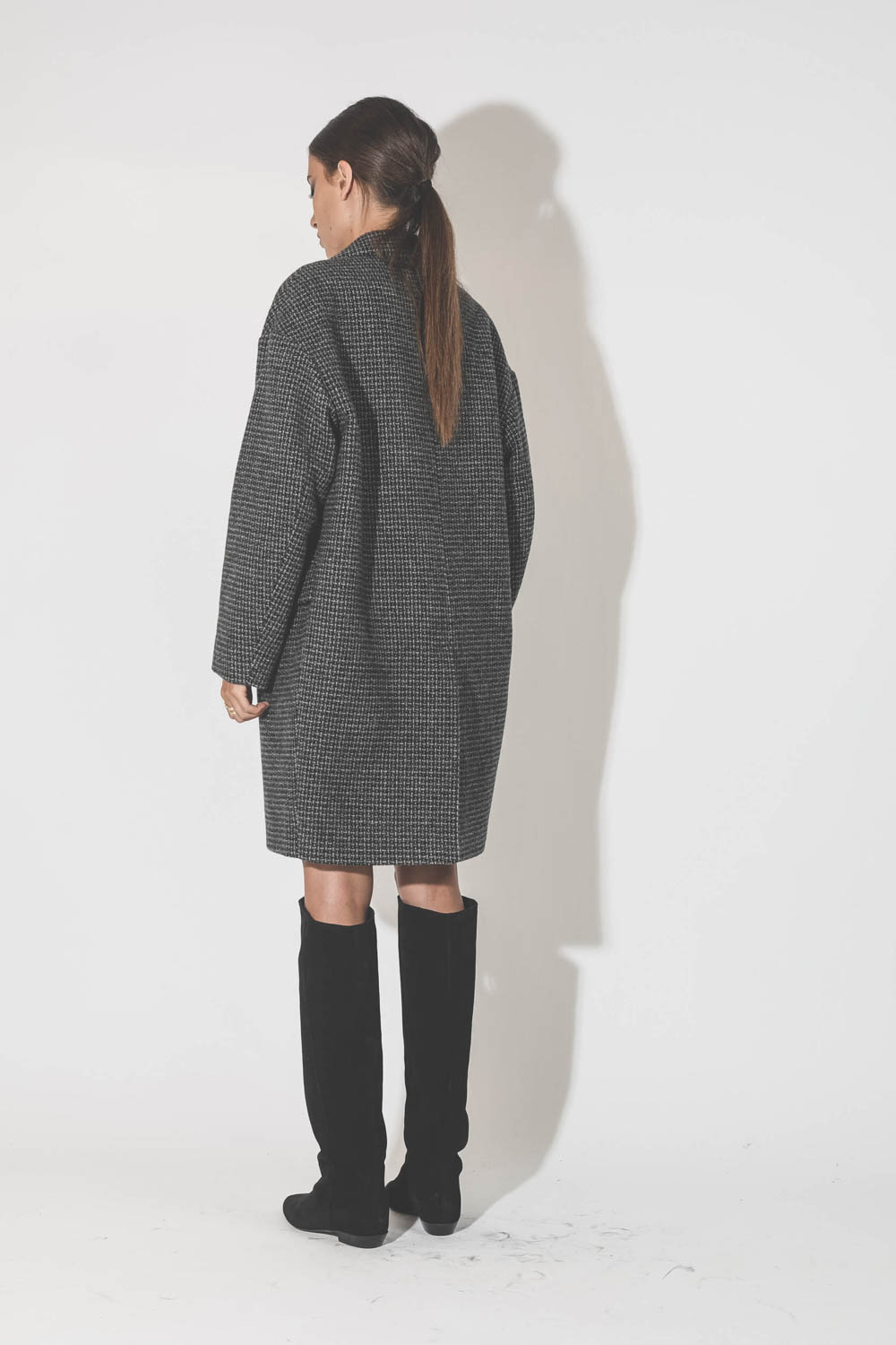 Isabel Marant Etoile Gray Limiza Coat