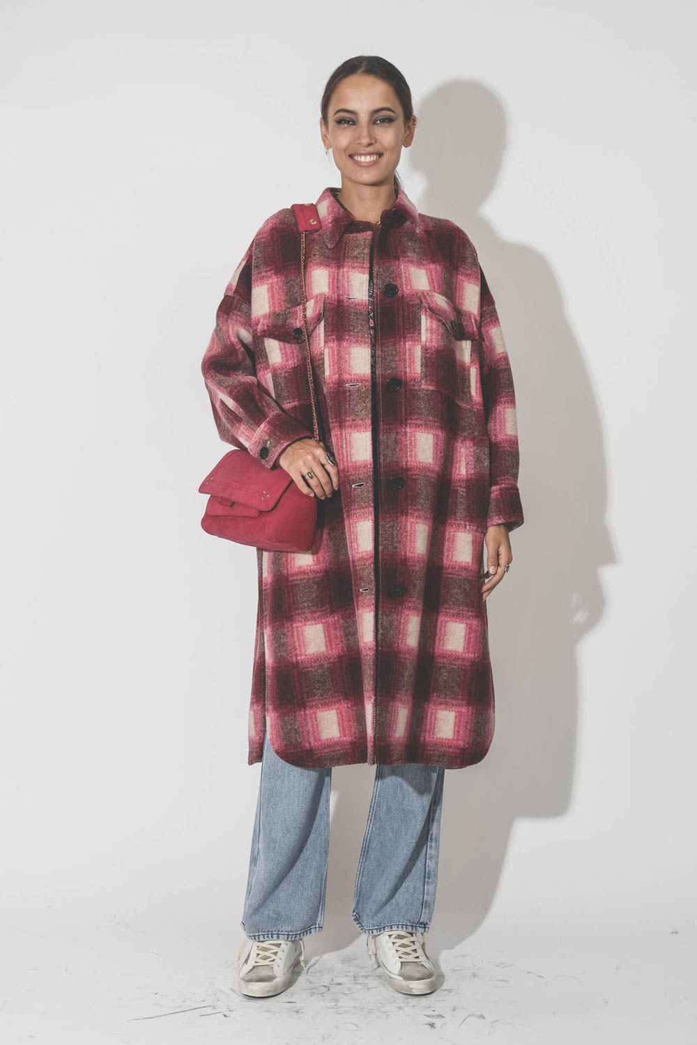Isabel Marant Etoile Pink Fontizi Coat