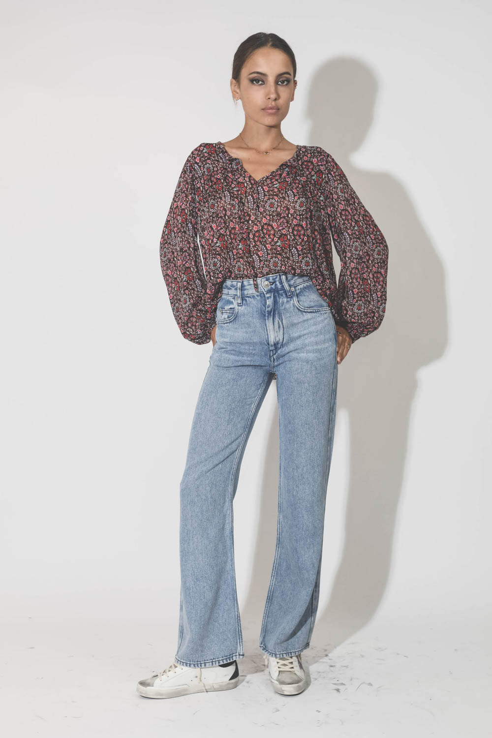 Isabel Marant Etoile Pull Kelaya – Gris Clair Argent