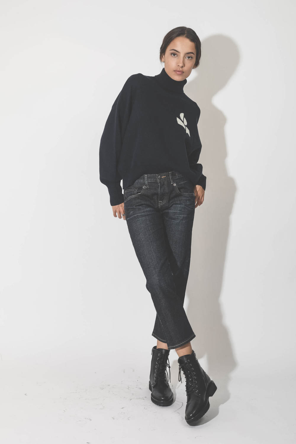 R13 Indigo Boy Straight Jeans