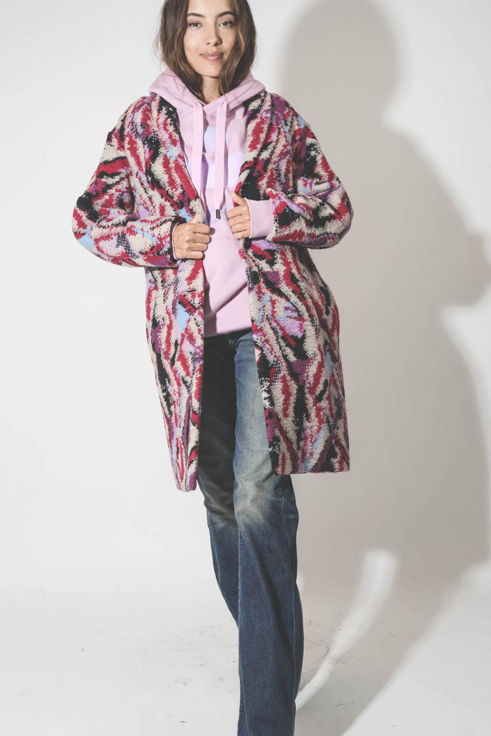 Image du produit Isabel Marant Etoile Manteau Sharon – Fuchsia - 5