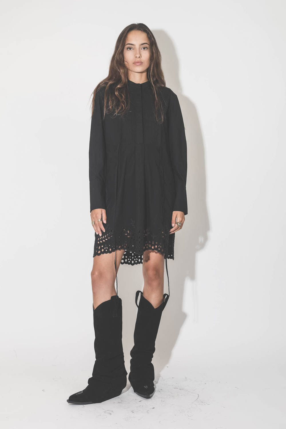 Isabel Marant Etoile Robe Rehanna Black