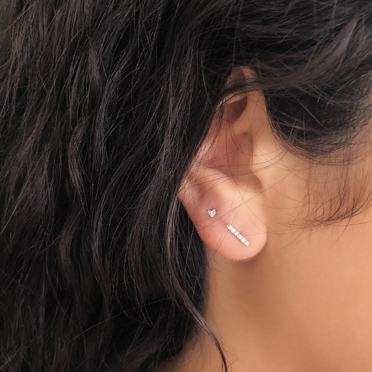 Image du produit Feidt Bo Mini Coeur - Or Jaune 18K et Diamants - 2