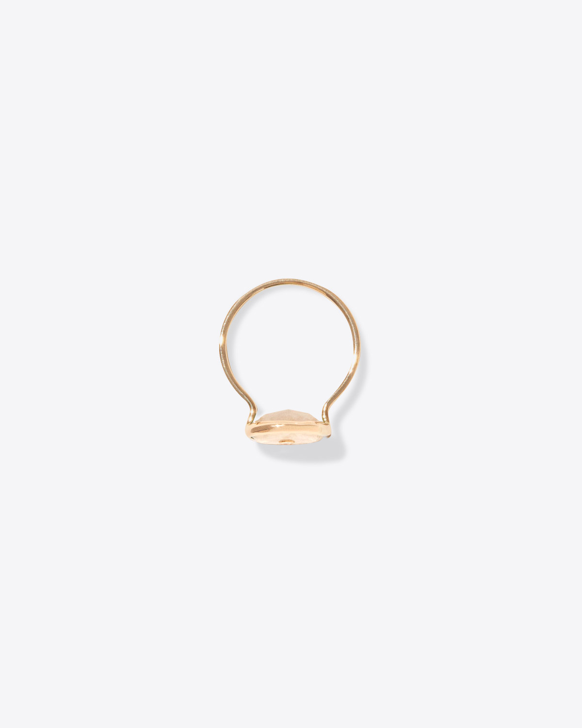 Bague Orso Moonstone Pascale Monvoisin. Profil.