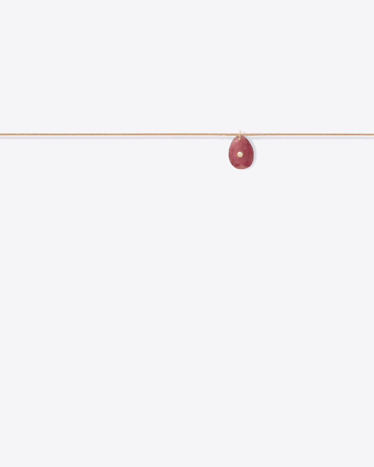 Collier Orso N°1 Rubis Pascale Monvoisin.