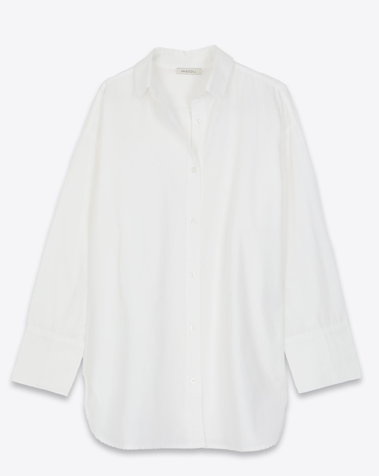 Chemise Oversized Ragdoll LA blanche 