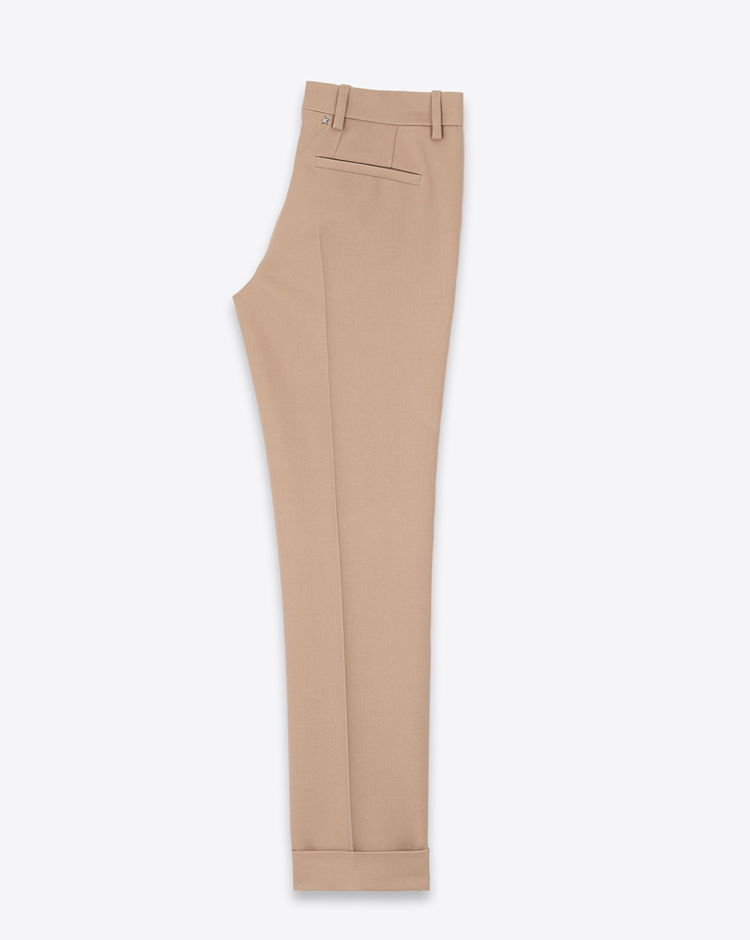 Pantalon masculin beige Daria pant Tan Golden Goose