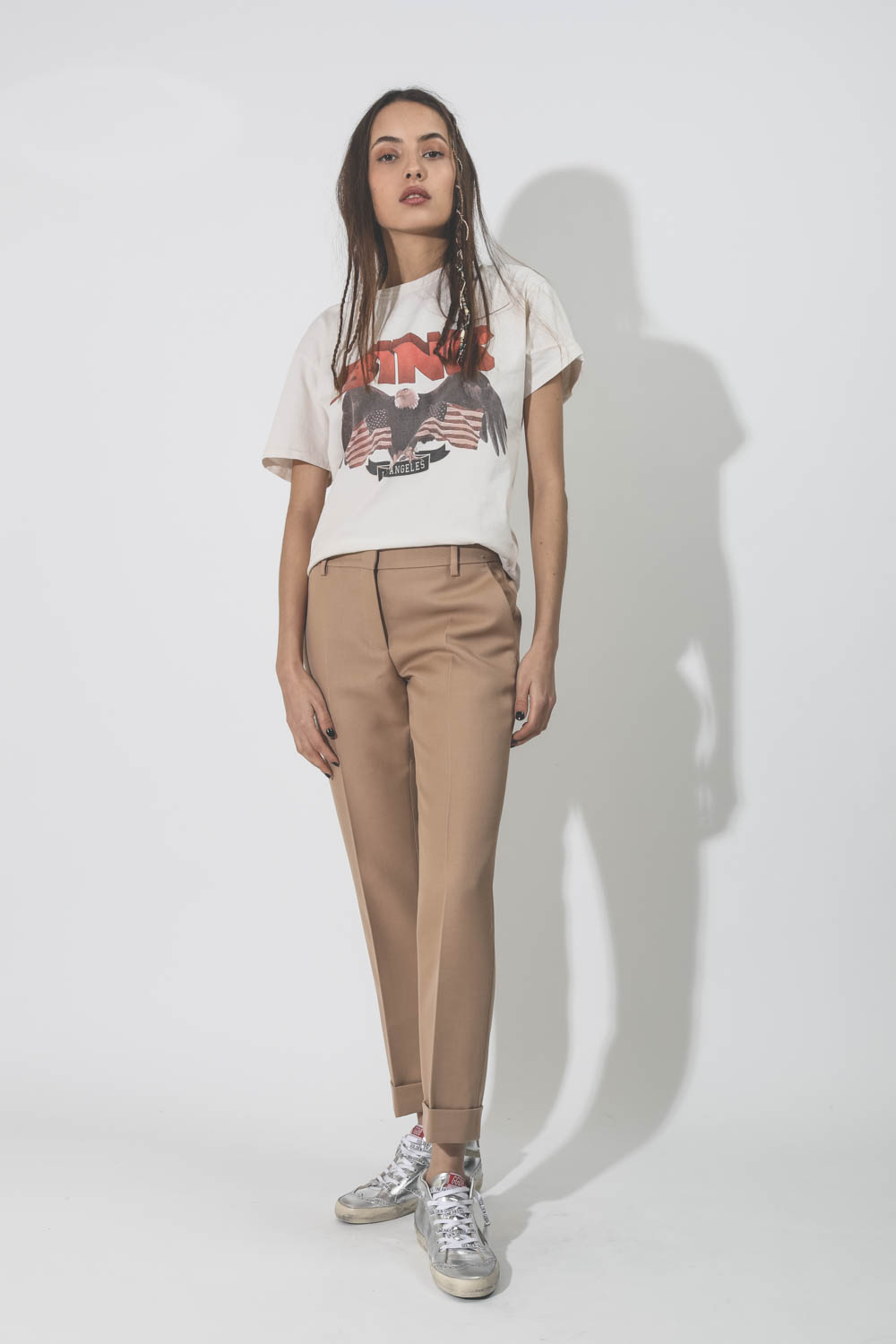 Golden Goose Vêtements Collection Pant Daria - Tan 55150