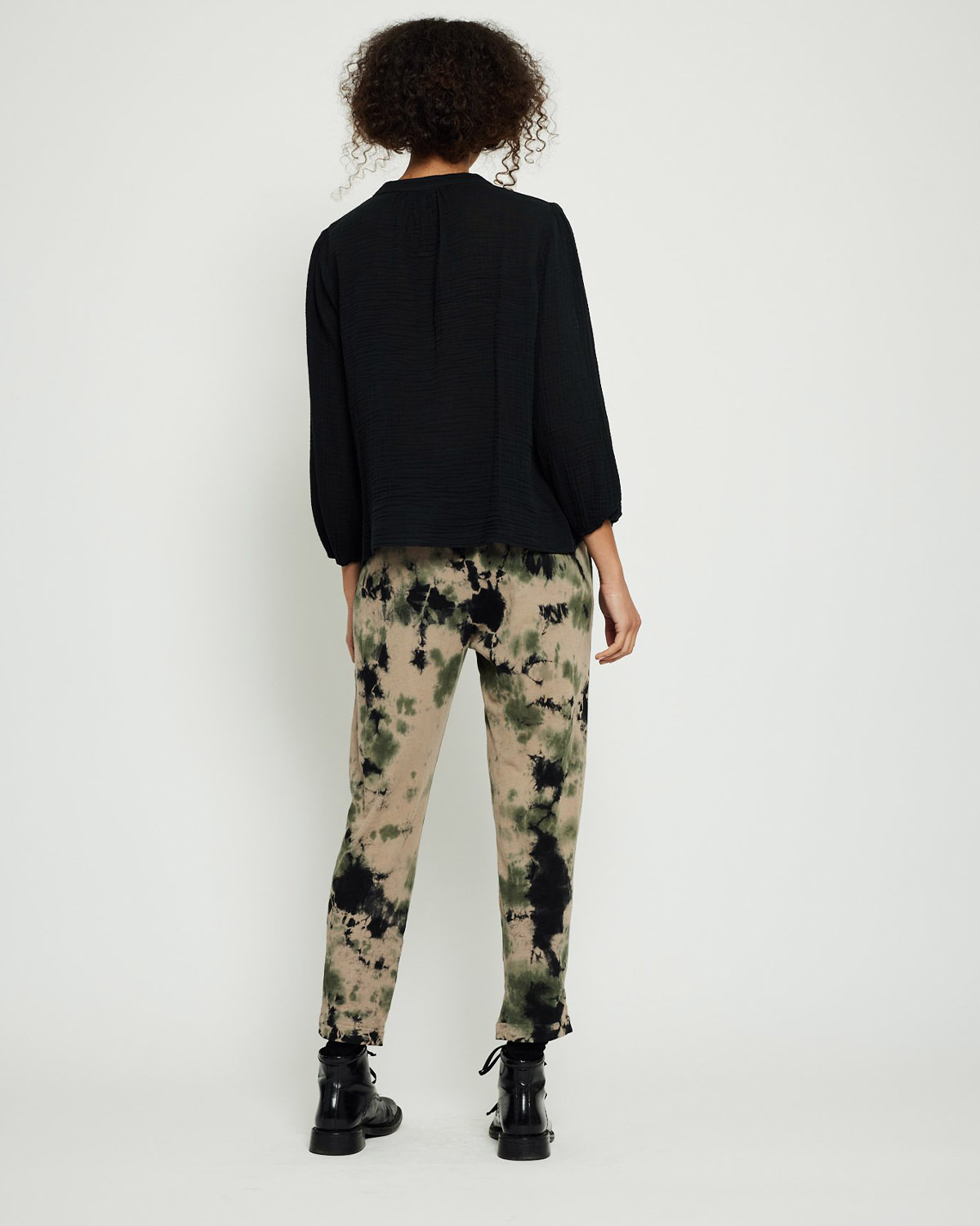 Image du produit Raquel Allegra Pré-Collection Easy Pant - Army Calico TD   - 5