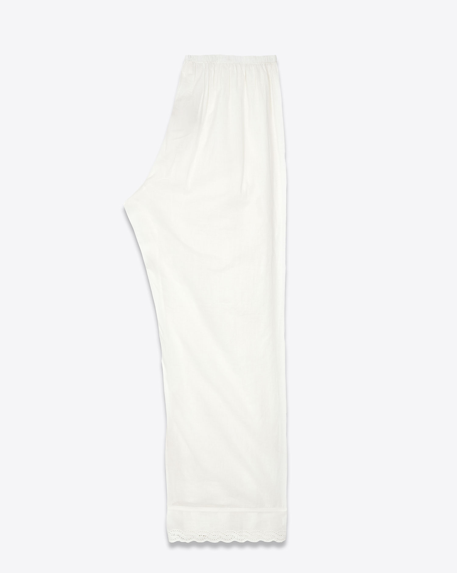 Produit The Great Pantalon Eyelet Easy Sleep Blanc