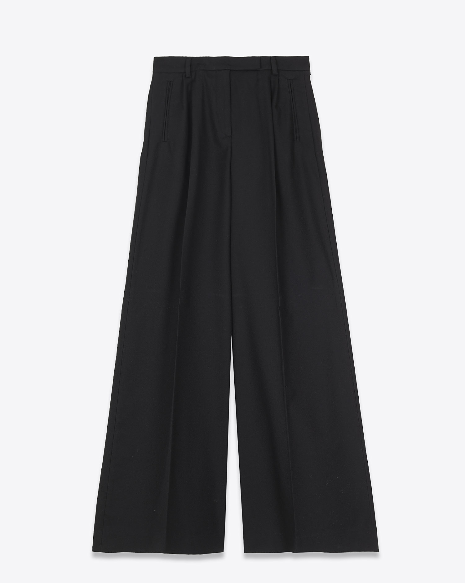 Maison Flaneur Pantalon Flanel Noir
