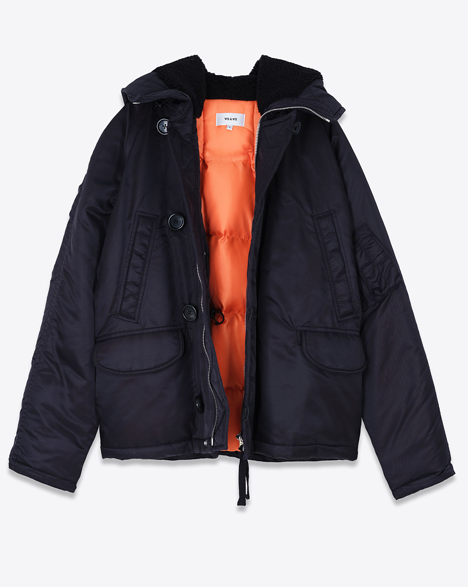 Vis &agrave; Vis Parka Noire