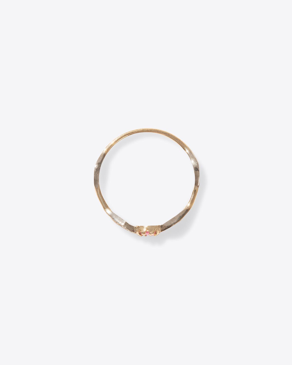 Produit Bague en or et saphir rose Adèle N°1 Pascale Monvoisin. 