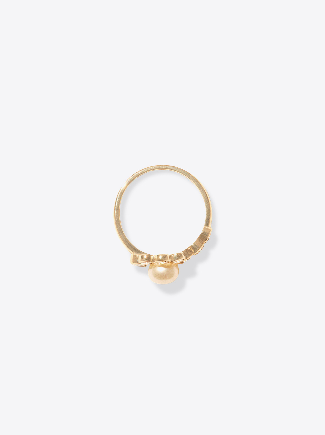 Produit Bague Martha N°2 Pascale Monvoisin en or jaune. 