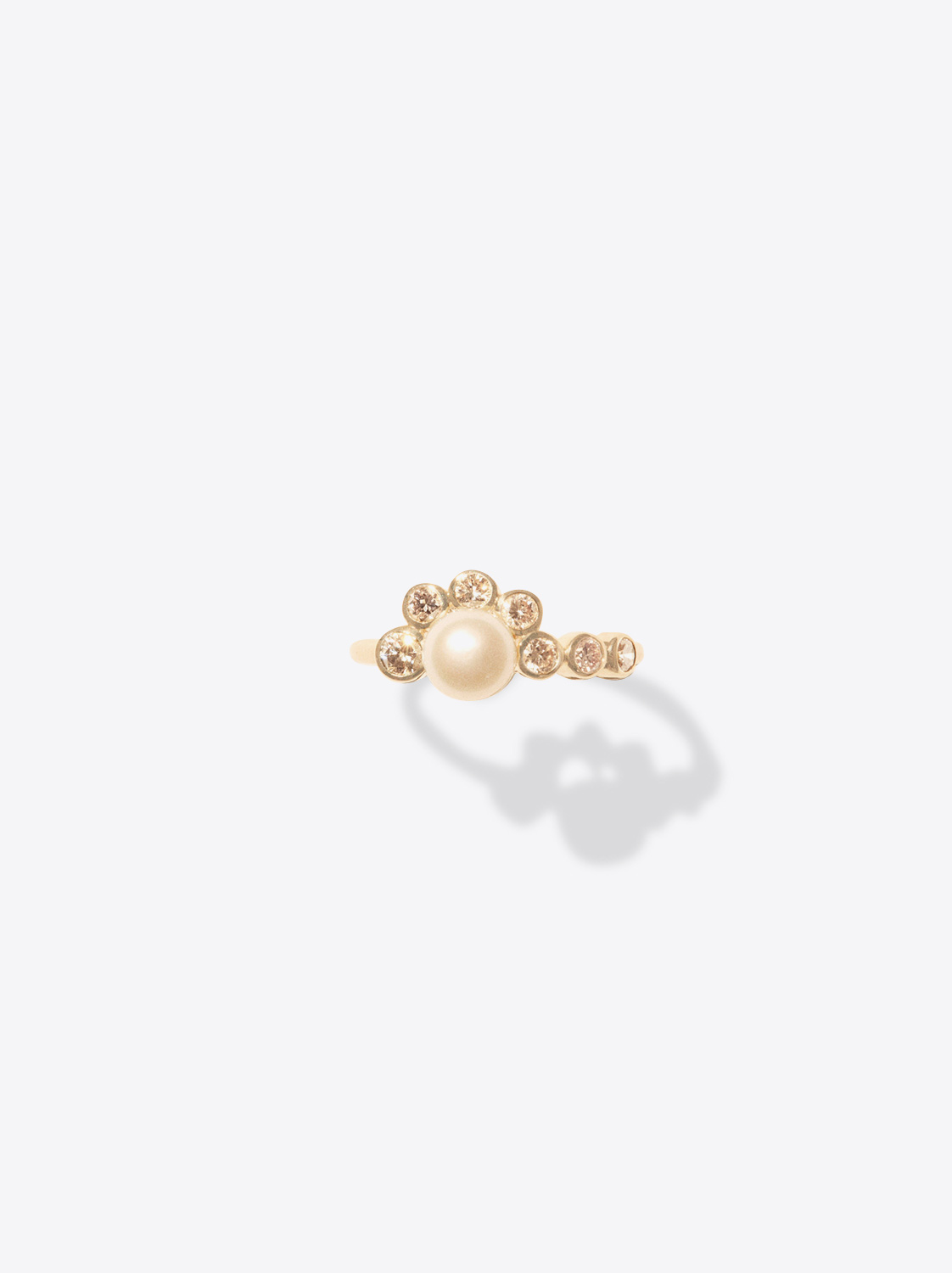 Produit Bague Martha N°2 Pascale Monvoisin en or jaune. 