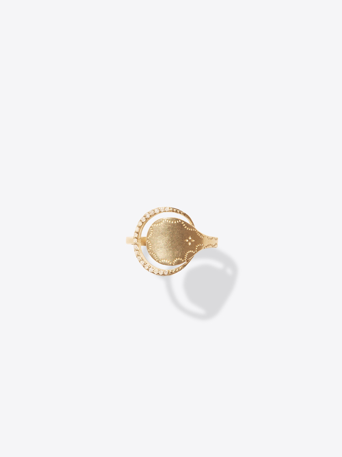 Produit Bague Rio Pascale Monvoisin en or jaune. 