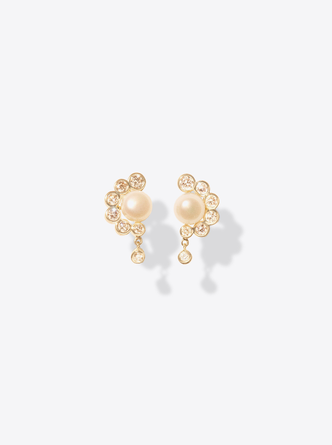 Produit Boucles d'oreille Martha N°2 Pascale Monvoisin en or jaune. 