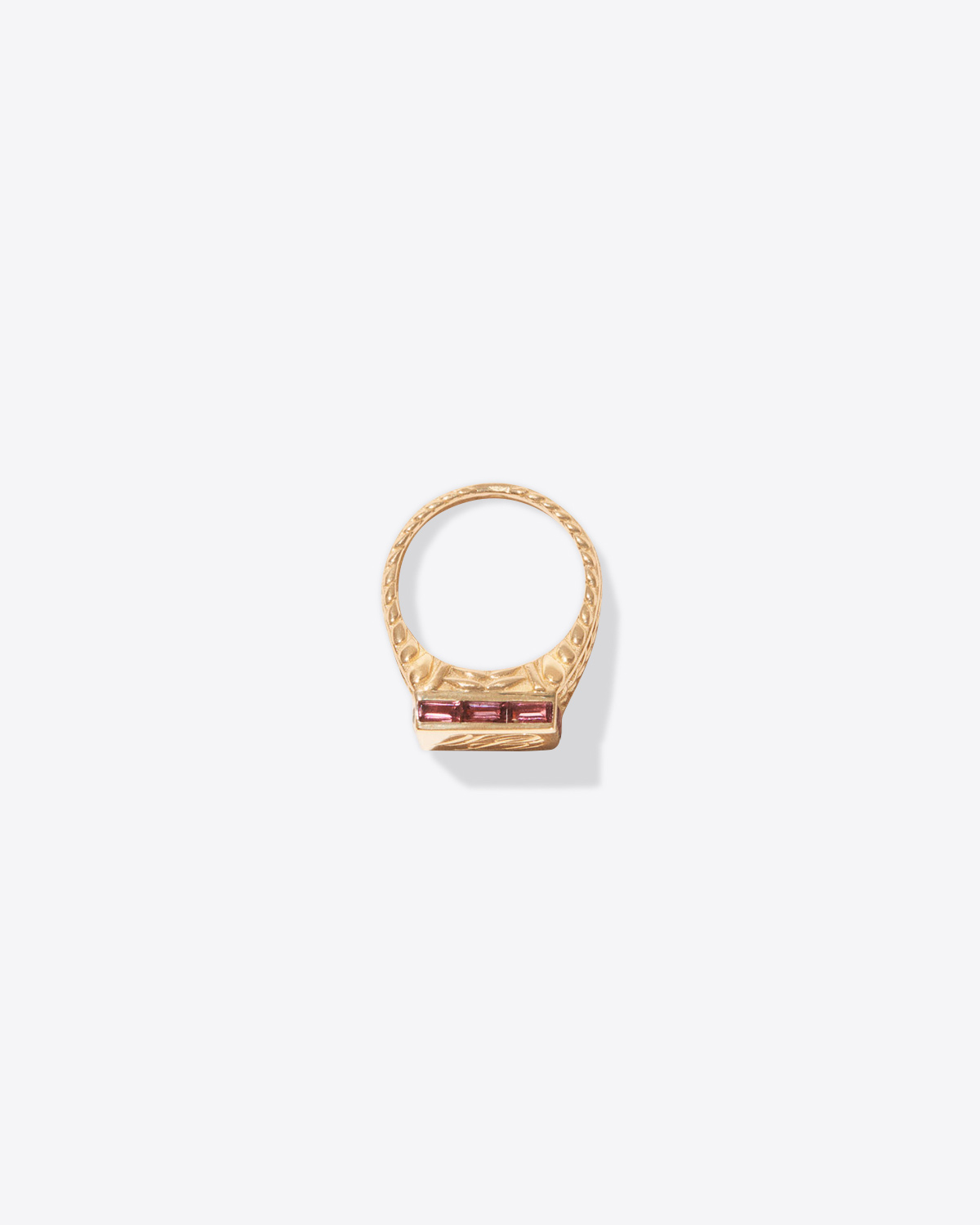 Produit Bague chevalière Poppy Tourmaline Pascale Monvoisin.